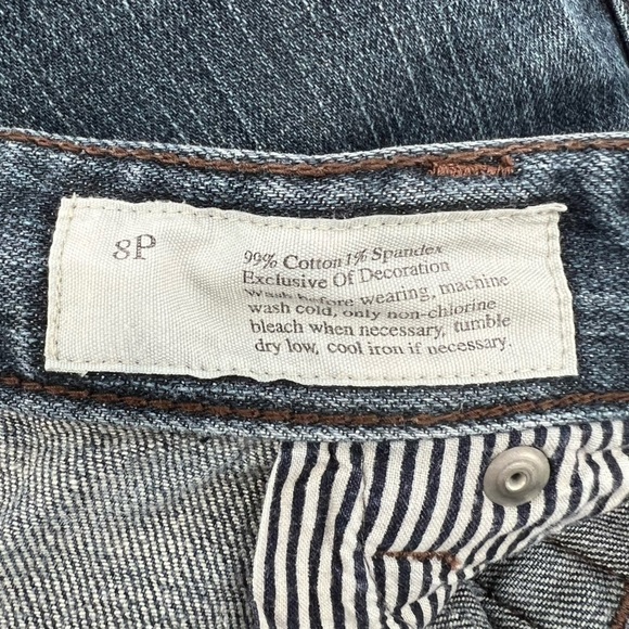 LOFT Curvy Boot Cut Jeans Size 8 Petite Women's - Picture 6 of 6